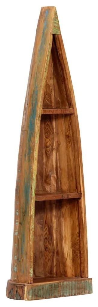 247880 vidaXL Dulap de lemn tip barcă, 40 x 30 x 130 cm, lemn masiv reciclat
