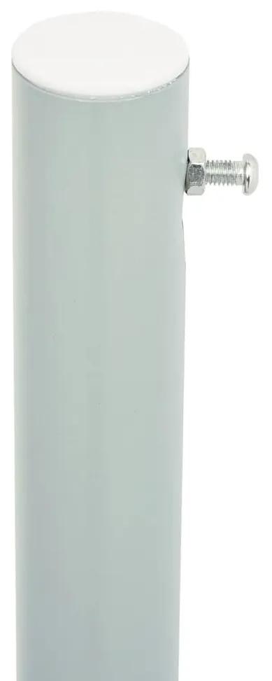 Copertina laterala retractabila de terasa, gri, 220x600 cm Gri, 220 x 600 cm