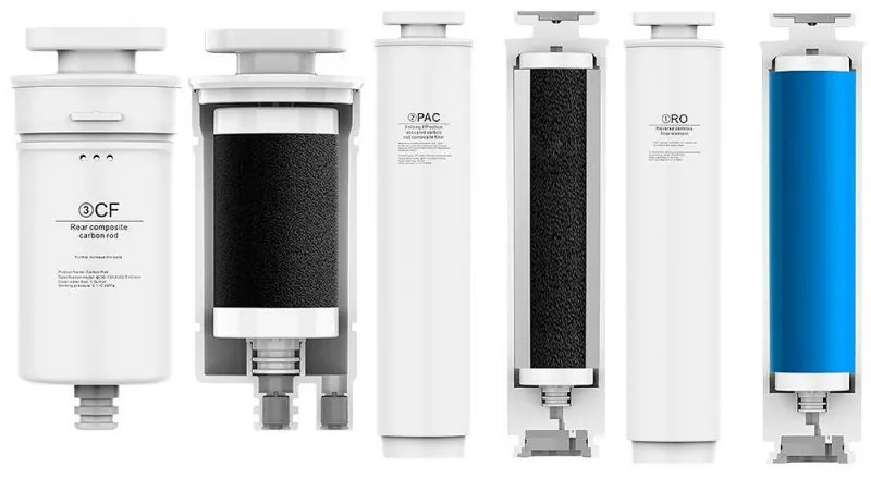 Aparat pentru purificarea si incalzirea apei de la robinet ELIXIR, 2100W, 38-99°C, Osmoza inversa, Imbogaatire minerala, Alb