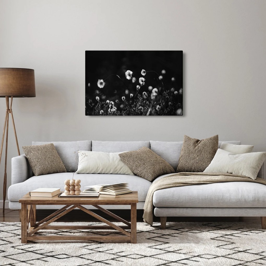 Tablou - Pajiște cu iarbă de cozonac N⁰1 (90x60 cm)