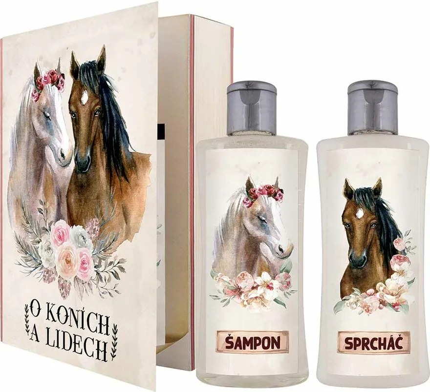 Set cosmetice Bohemia Gifts carte - Despre cai și oameni