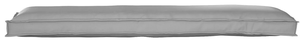 vidaXL Pernă pentru bancă din paleți Gri 150 x 40 x 8 cm Tafeta Oxford