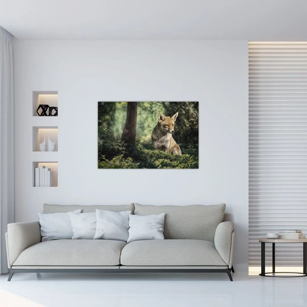 Tablou cu vulpe (90x60 cm)