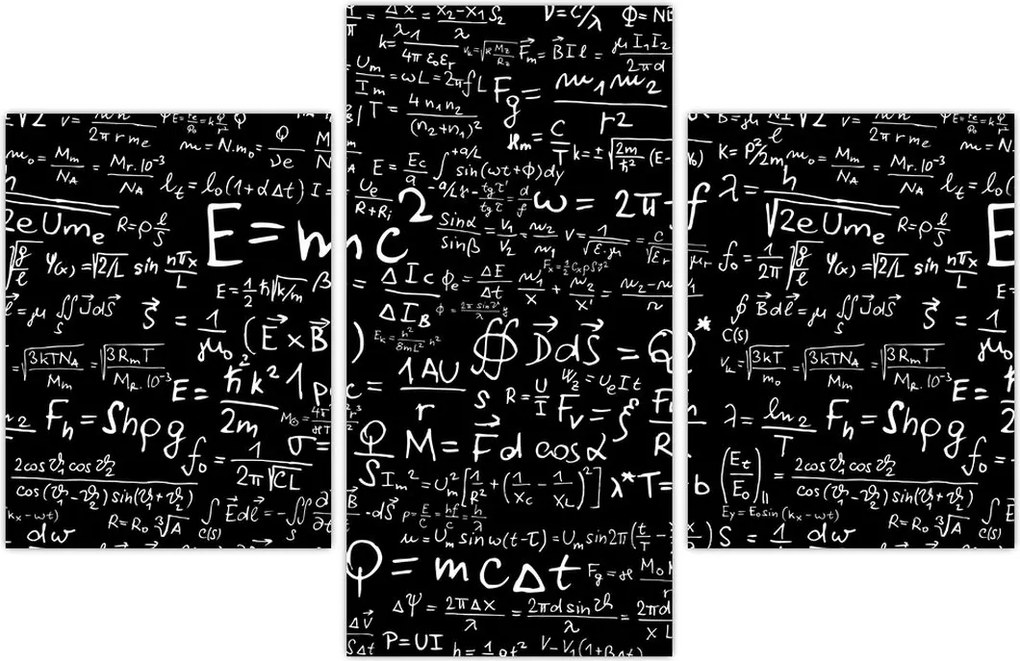 Tablou - Matematică (90x60 cm)