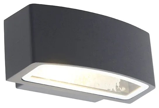 Lampă modernă de perete pentru exterior grafit 14,3 cm IP44 - Latina