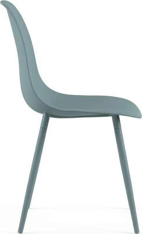 Scaun bucatarie OSAKA plastic, petrol