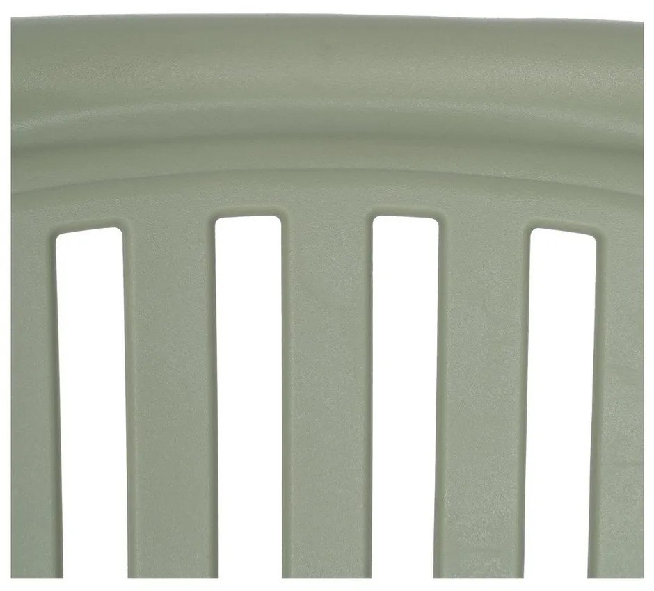 Scaun de dining verde din plastic Alia – Ixia