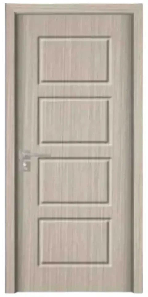 Usa Interior din MDF Novo Doors ND82, Cadru din Lemn Masiv, KIT COMPLET, Toc , Manere si balamale incluse (Culoare: Gri, Dimensiune: 80 cm, Maner: