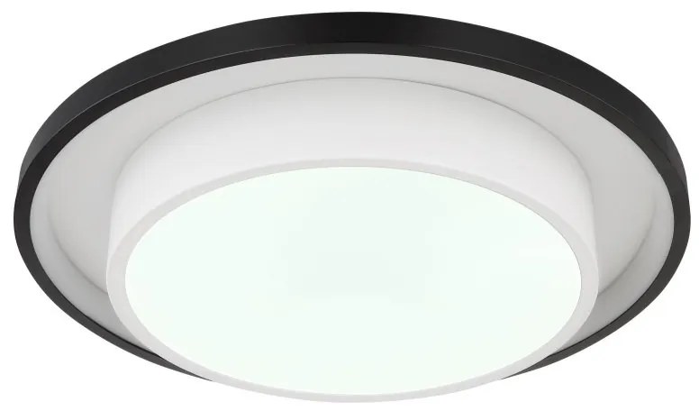 Plafoniera LED RGB cu telecomanda design industrial Morgan 39,5cm