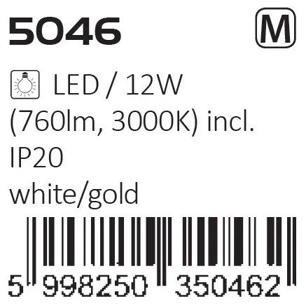 Lustra aplicata cu 2 spoturi LED Solange 5046 RX