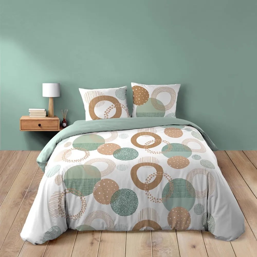 Lenjerie de pat din bumbac pentru pat dublu 200x200 cm Lunabella – douceur d'intérieur