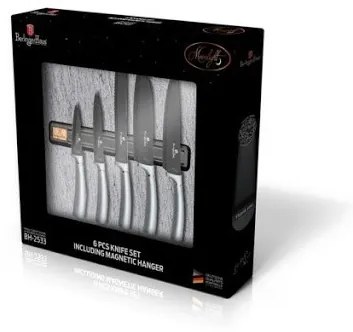 Set cutite cu suport Magnetic Moonlight Collection Berlinger Haus BH 2533