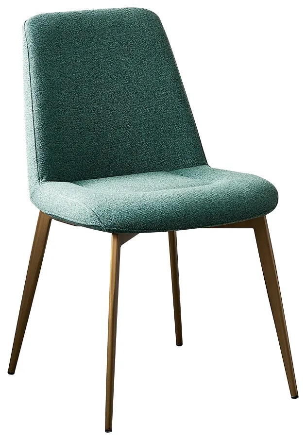 Scaun verde pentru bucătărie, soft, în stil art nouveau - 2 buc. Deprimo jj70zs2144 by Deprimo