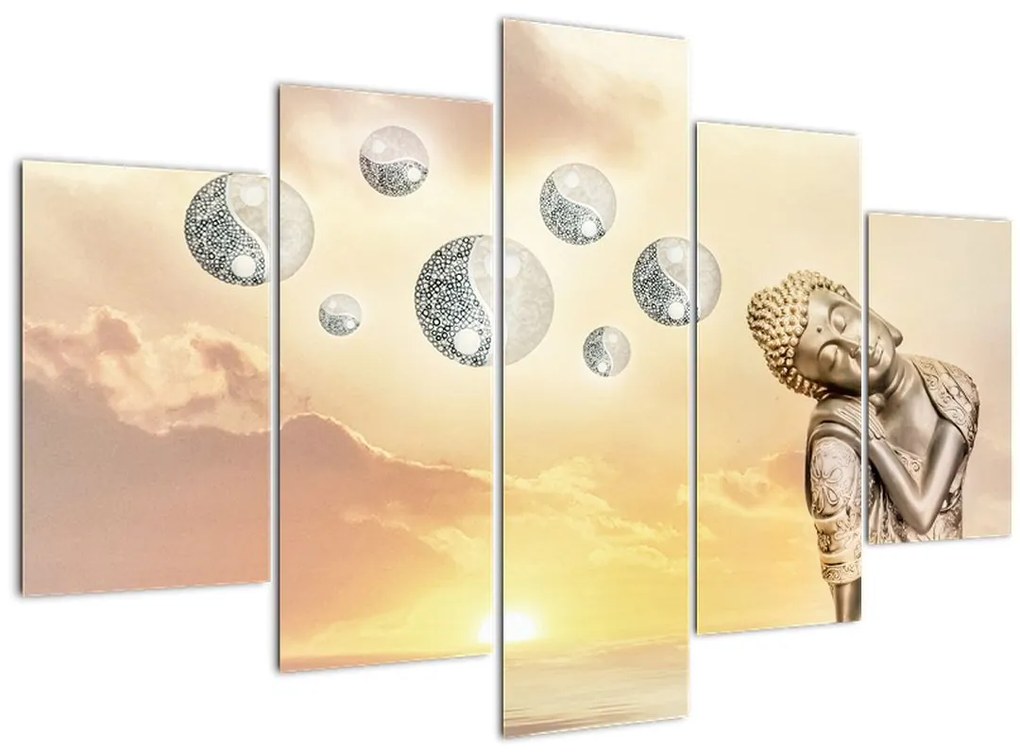 Tablou - Timp pentru meditații (150x105 cm)