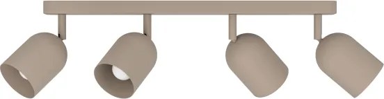 Eglo 44164 - Corp de iluminat cu spoturi TILSTON 4xE14/40W/230V bej