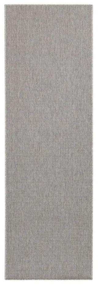 Covor tip traversă pentru interior și exterior gri 80x450 cm Nature – Hanse Home