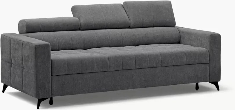 Canapea extensibilă Nardo - chenille gri Vibe 95