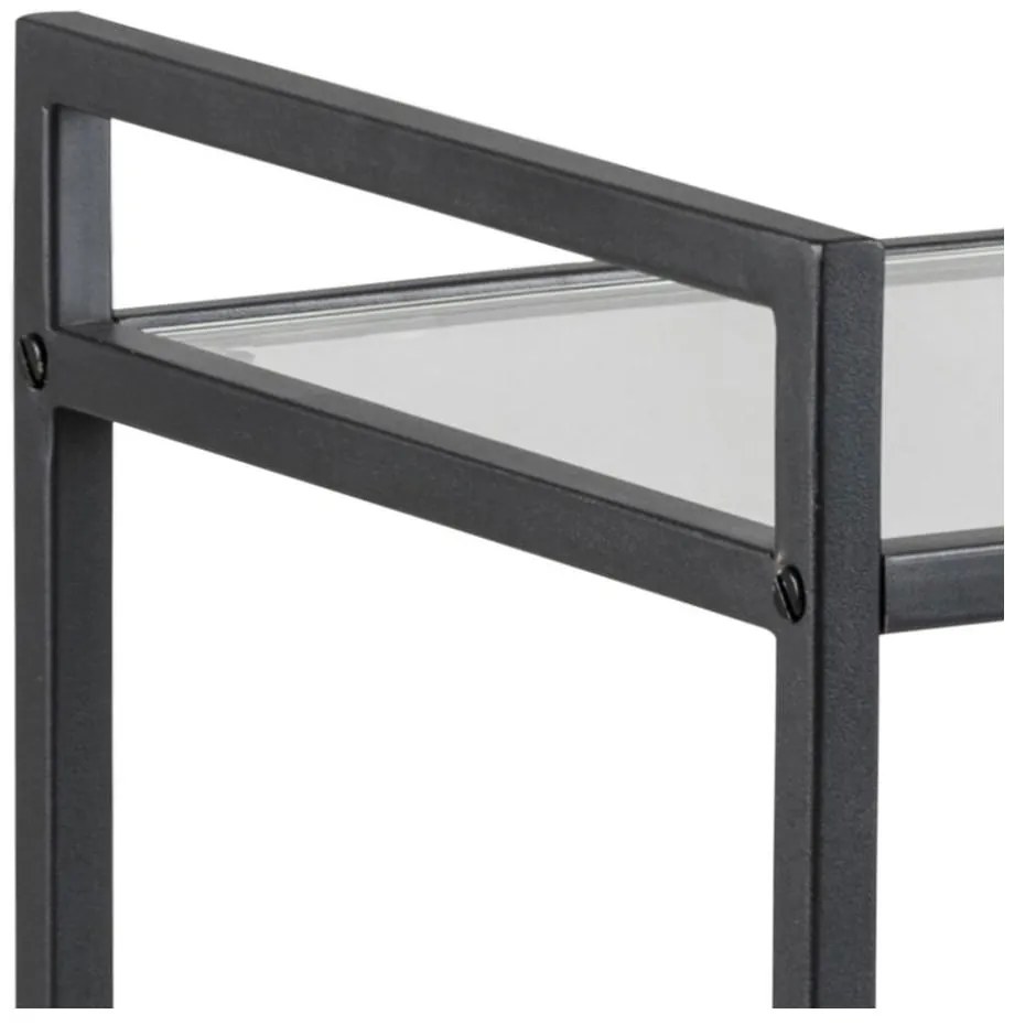 Măsuță auxiliară Actona Seaford, negru