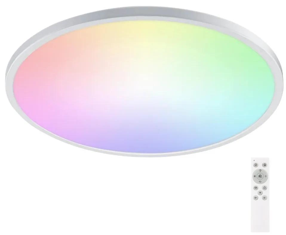 Plafonieră LED RGB dimabilă LED/24W/230V d. 42 cm IP44 Aigostar + telecomandă