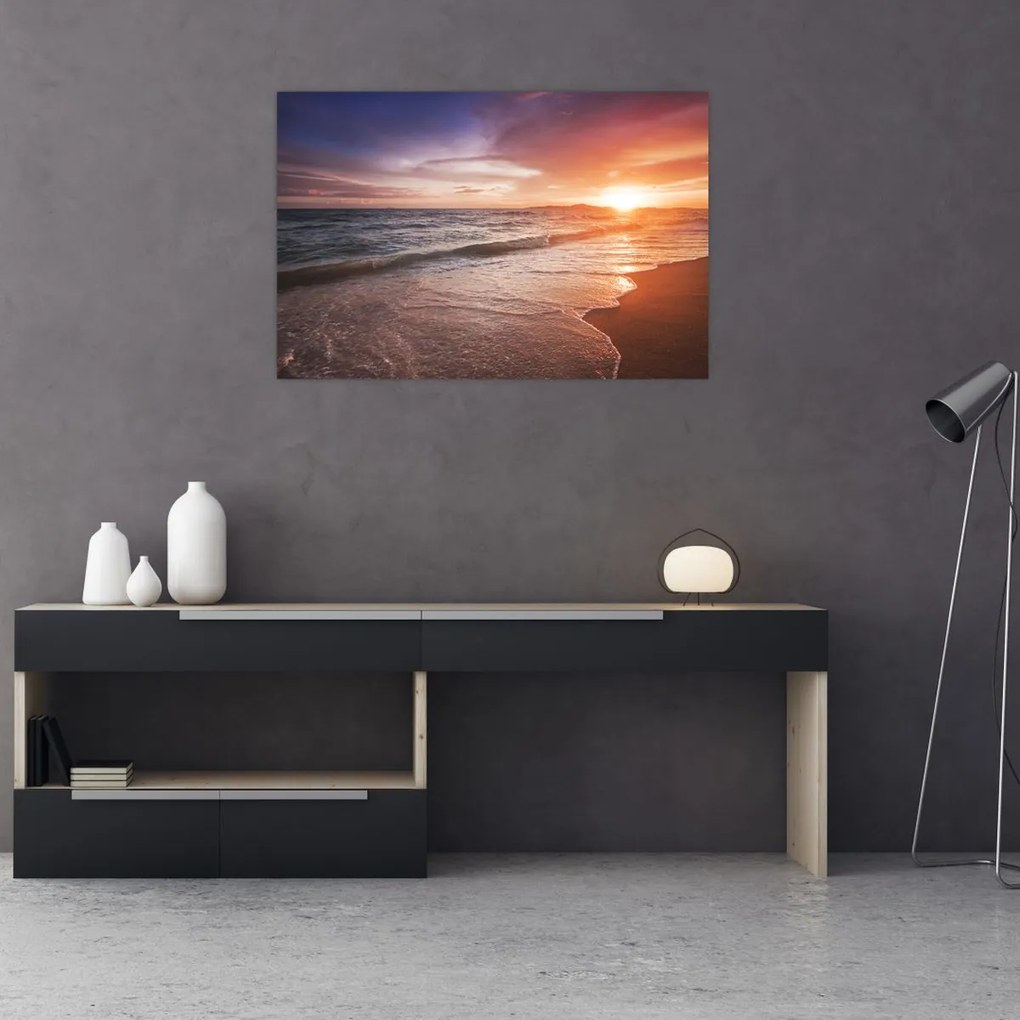 Tablou - Apus de soare în Thailanda (90x60 cm)