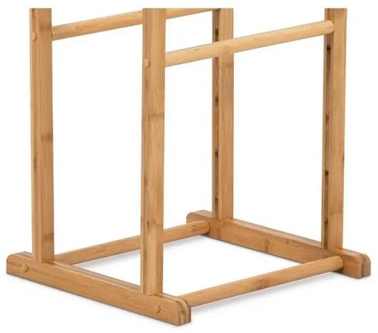 Suport de haine Paul, bambus, 39 x 35 x 103 cm