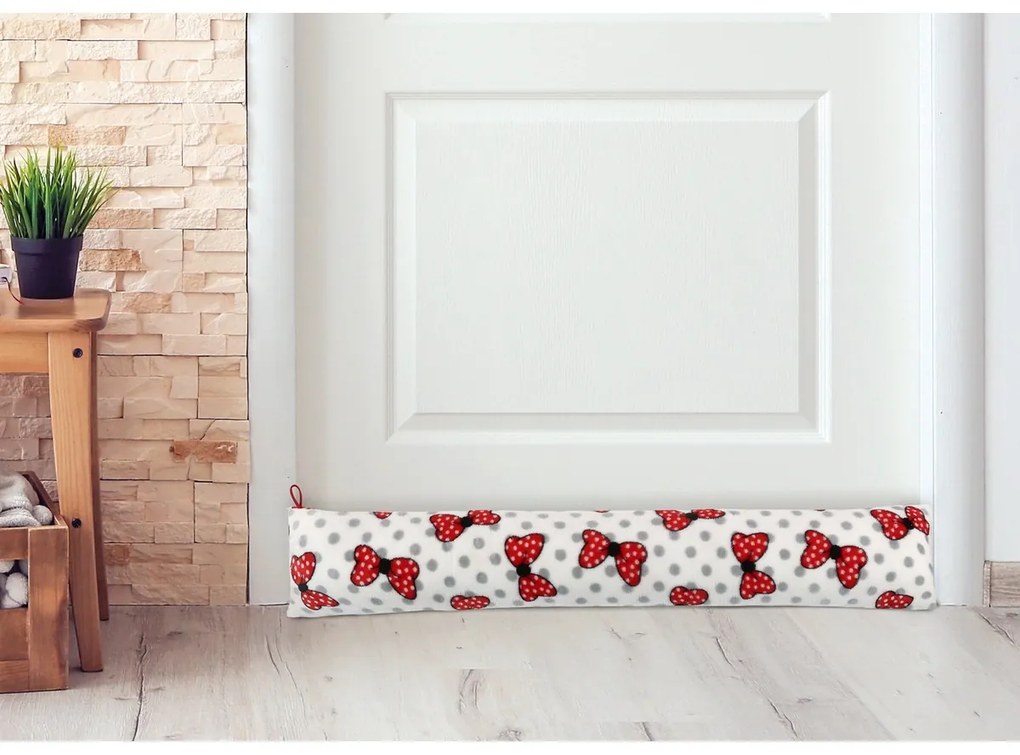 Pernă de etanșare Bellatex LIN Fundă roșie, 15 x 85 cm