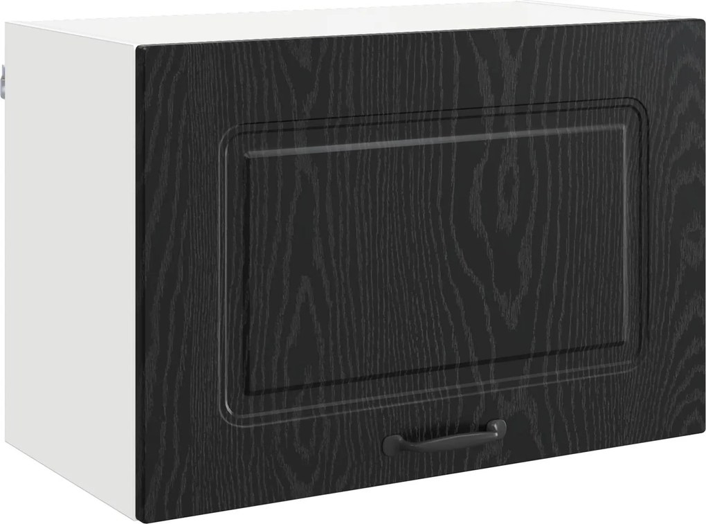 vidaXL Dulap de bucătărie cu ușă Kalmar Stejar Negru 60 x 31 x 40 cm