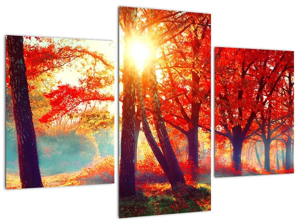 Tablou - Peisaj de toamnă (90x60 cm)