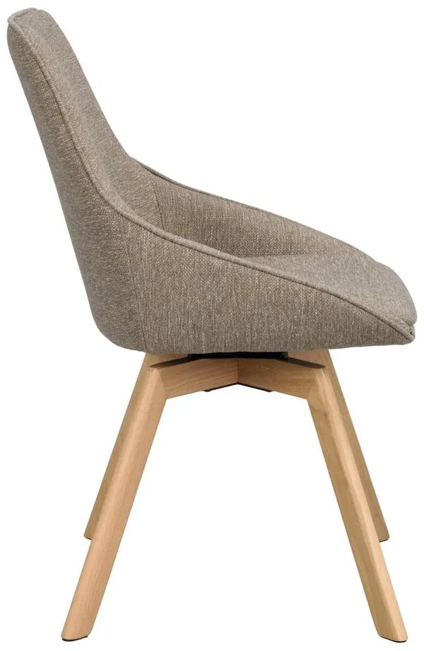 Scaune de dining bej 2 buc. Alison – Rowico