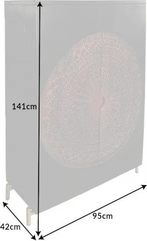 Bar design Boho Chic Mandala 140cm Mango