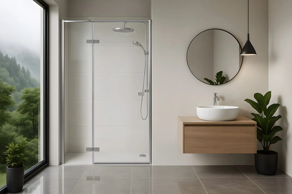 Usa de dus batanta Rea Atlas 80 cm dreapta crom