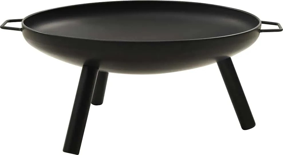 vidaXL Vatră de foc, 70x59x28 cm, oțel