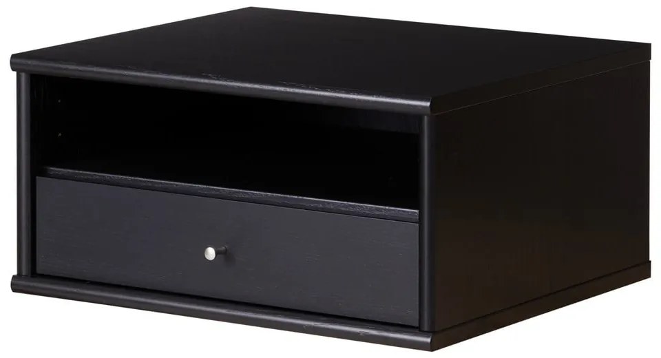 Noptieră de perete neagră Mistral - Hammel Furniture