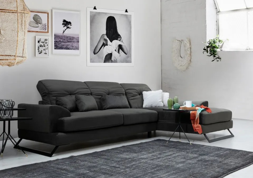 Coltar Frido Corner Right (L3+Chl), Antracit