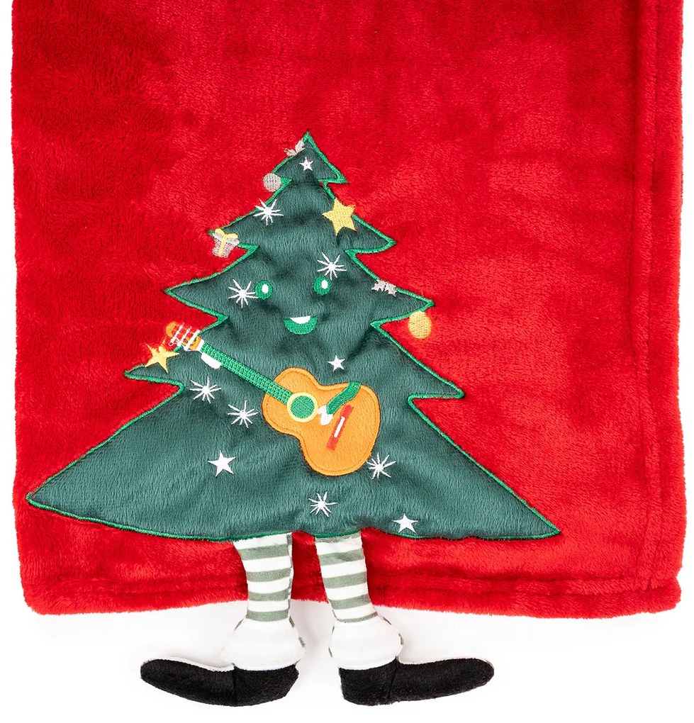 Pătură de Crăciun 4Home Merry Christmas tree, 150x 200 cm