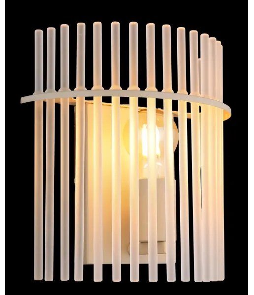 Globo 15698WB - Aplică de perete GORLEY 1xE27/60W/230V