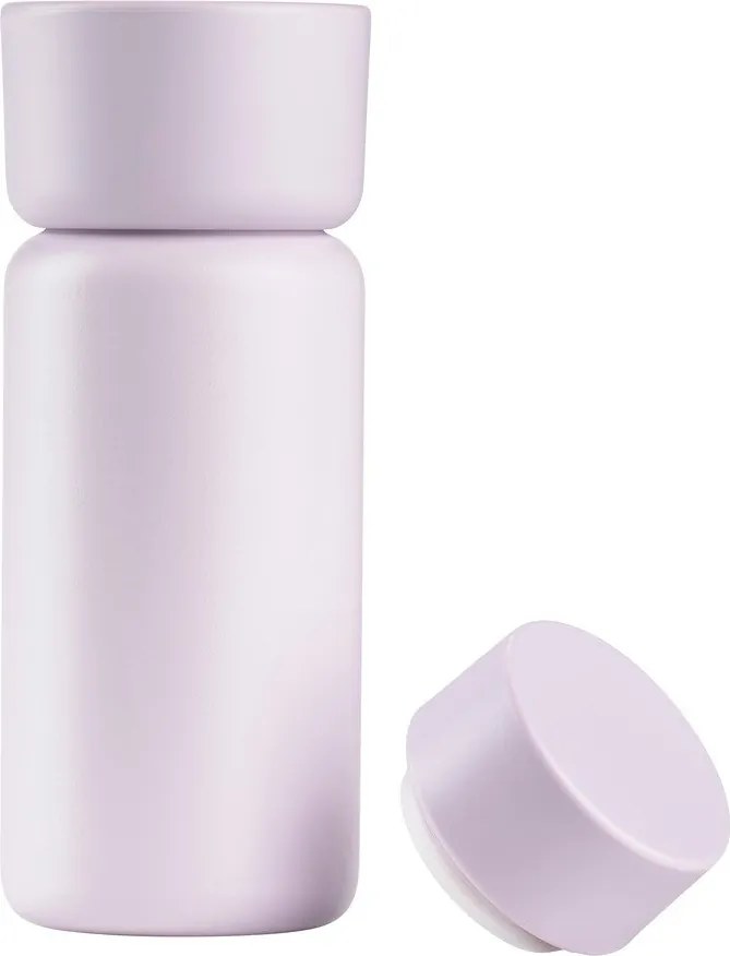 Cană termos roz-deschis din oțel inoxidabil 400 ml Singles – Zone