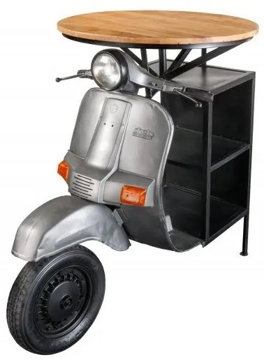 Masa de bar design industrial Scooter 115cm