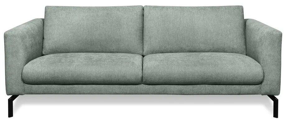 Canapea gri deschis 216 cm Gomero – Scandic