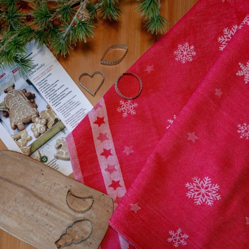 Prosop de bucătărie Egypt cu motiv de iarnă – 3 bucăți