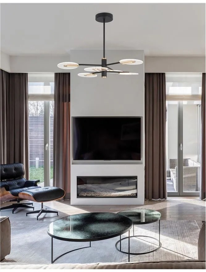 Lustra LED design modern deosebit Genti