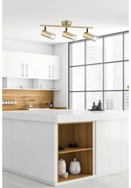 Spot COLLY 3xGU10/15W/230V auriu