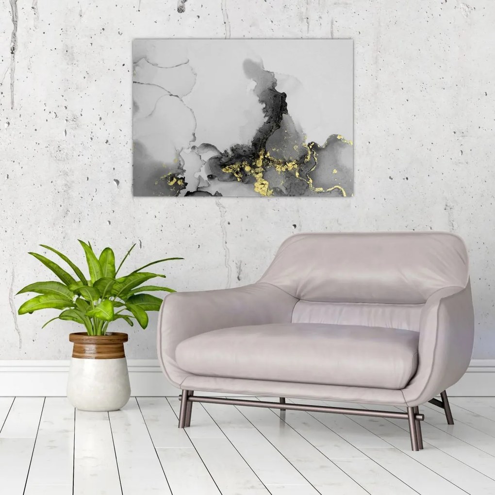 Tablou pe sticlă - Cerneală de artă (70x50 cm)