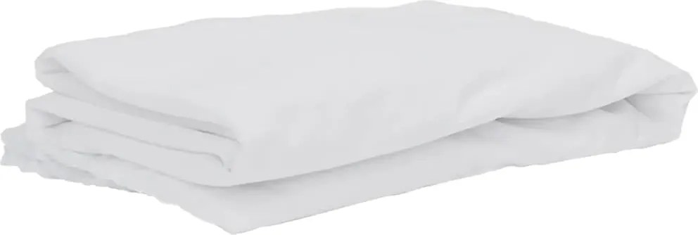 vidaXL Protecție de saltea, alb, 160x220 cm, impermeabilă