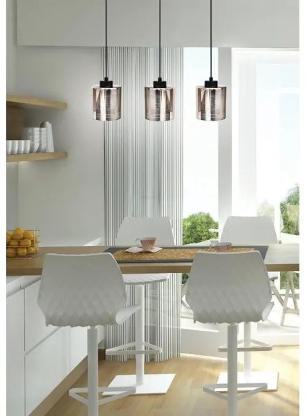 Lustră pe cablu COX 3xE27/60W/230V