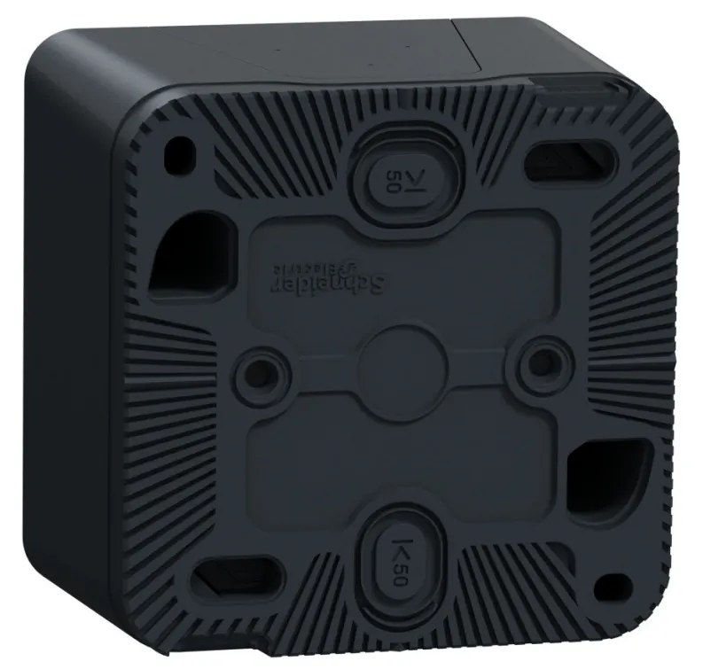 Intrerupator cap scara Schneider Mureva, antracit, 10A, IP55