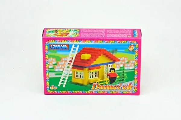 Kit Cheva 6 Casa plastic 86buc in cutie 22,5x15x5cm