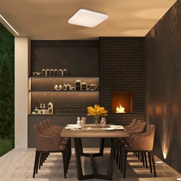 Rabalux LOWAR 77136-LED Plafonieră pentru baie LED/36W/230V IP44 3000/4000/6000K