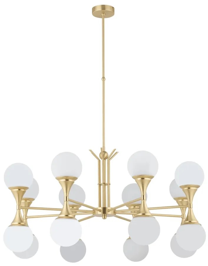 Candelabru 8 brate design LUX realizat manual BARI