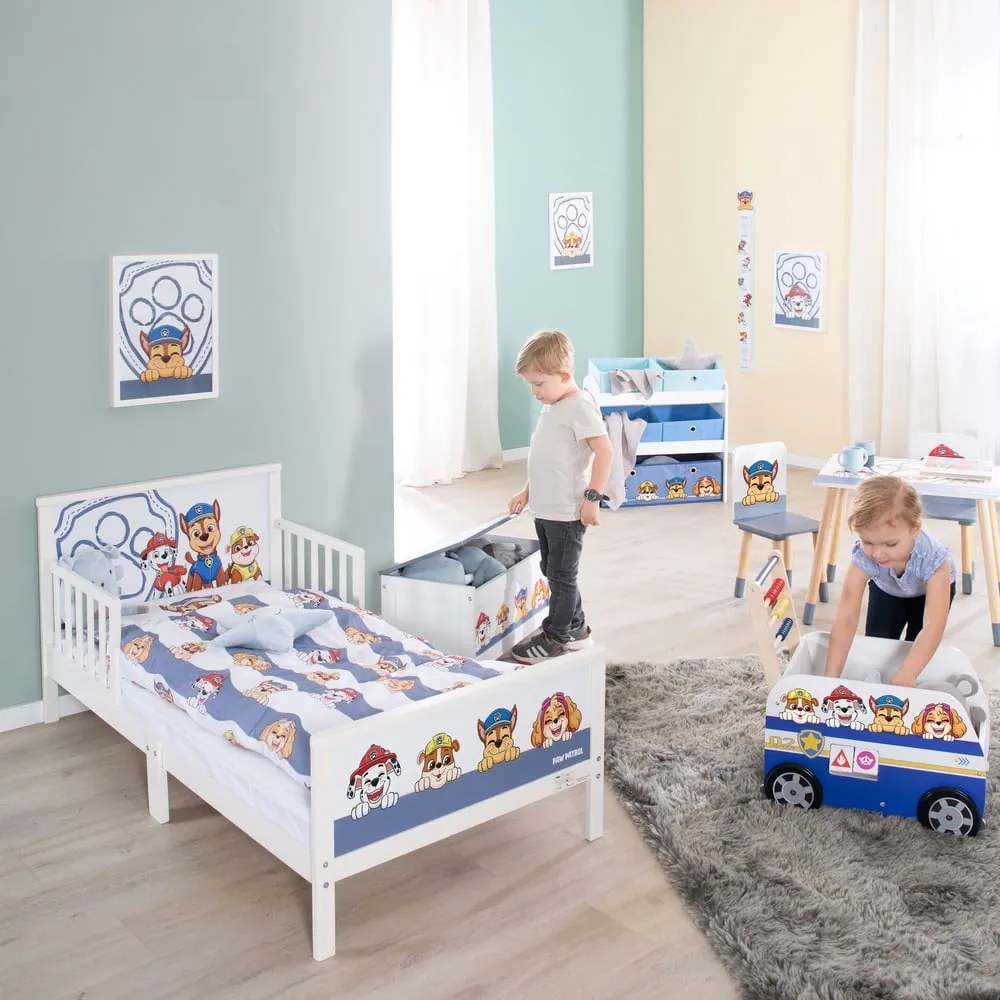 Lenjerie de pat pentru copii din bumbac pentru pătuț 100x135 cm Paw Patrol – Roba